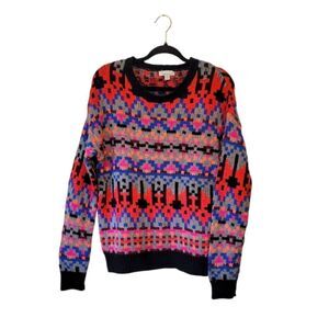 EVEREVE Allison Joy Gracie Multicolor Knit Sweater
